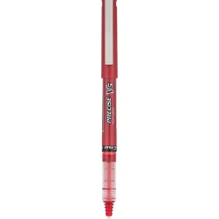 Pilot Precise V5 Rollerball Pens, Extra Fine Point, Red Ink, Dozen (35336)
