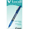 Pilot VBall Rollerball Pens, Fine Point, Black Ink, Dozen (35112)