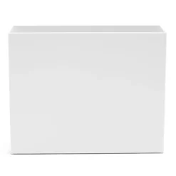 Poppin ABS Plastic File Box, White, 4 Count (101272-MC)