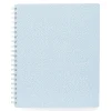 Poppin Elements Sky Professional Notebooks, 5.8" x 8.3", 48 Sheets, Blue (108848)