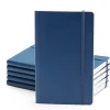 Poppin Professional Notebooks, 5" x 8.25", College Ruled, 96 Sheets, Blue, 25/Set (104130)
