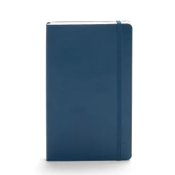 Poppin Soft Cover Notebooks, Medium, Navy, 100/Box (105045)