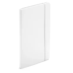 Poppin Soft Cover Notebooks, Medium, White, 100/Box (105046)