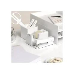Poppin Stapler, 20 Sheet Capacity, White (100152)
