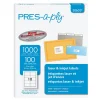 PRES-a-ply Laser/Inkjet Shipping Labels, 2" x 4", White, 1,000 Labels/Box (30603)