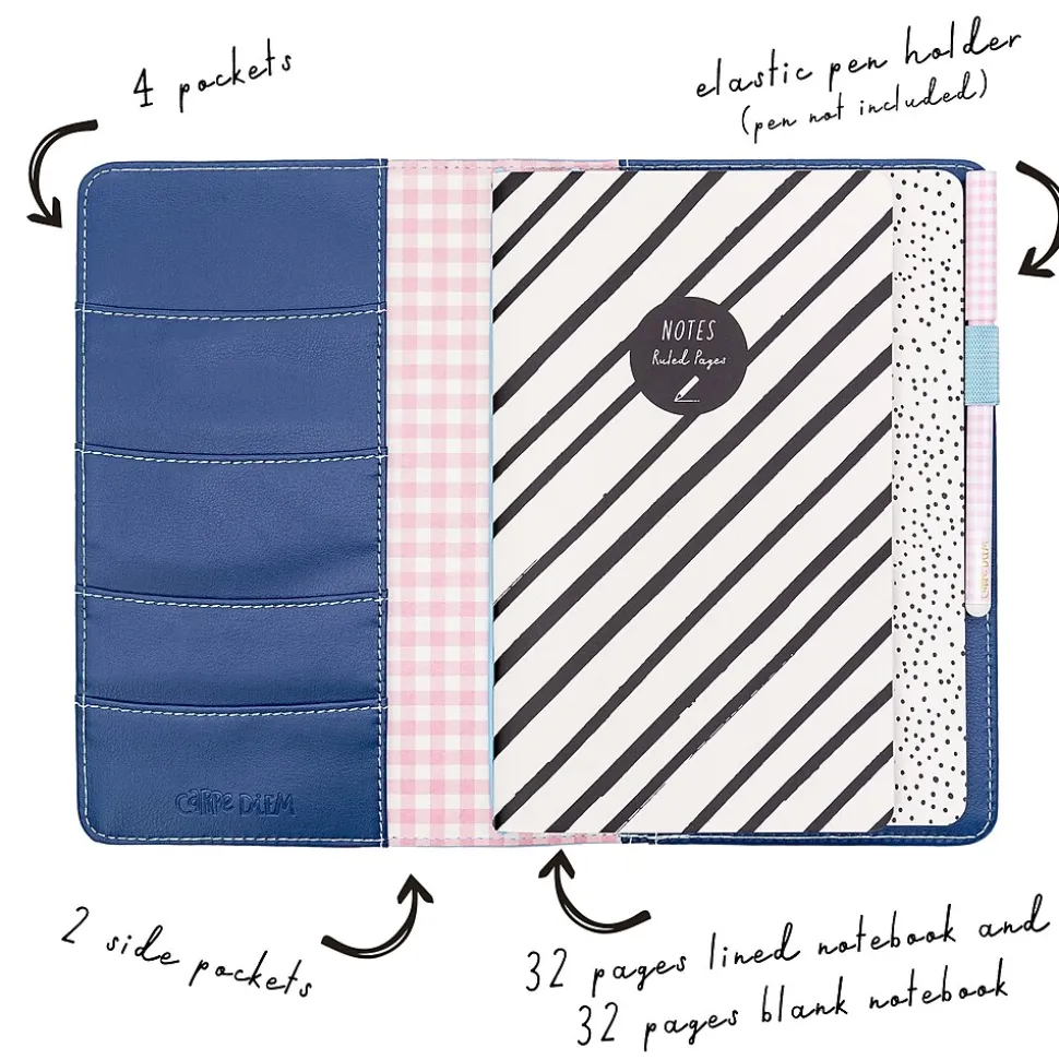 Pukka Pad Carpe Diem Subject Notebooks, Narrow Ruled, Multicolor (PUK9200CD)