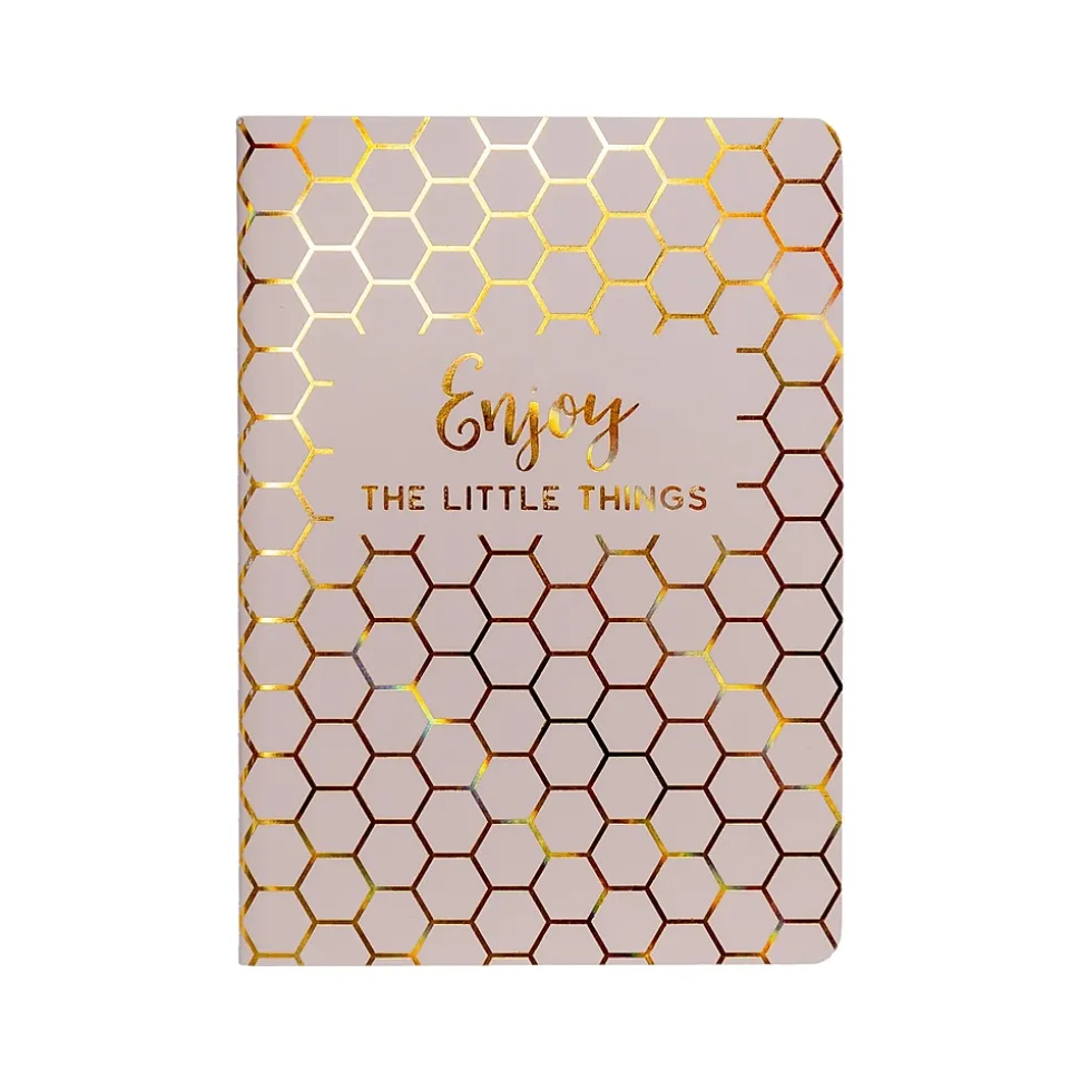 Pukka Pad Composition Notebooks, 4.6" x 6.8", College-Ruled, 20 Sheets, Assorted Colors, 3/Pack (9979(AST)-HZE)