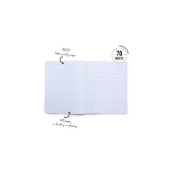 Pukka Pad Glee Composition Notebooks, 7.5" x 9.75", College Ruled, 70 Sheets, Green, 3/Pack (8871-GLE)