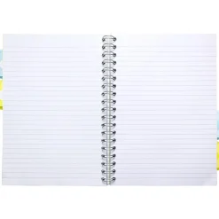 Pukka Pad Pastels 5-Subject Notebooks, 7