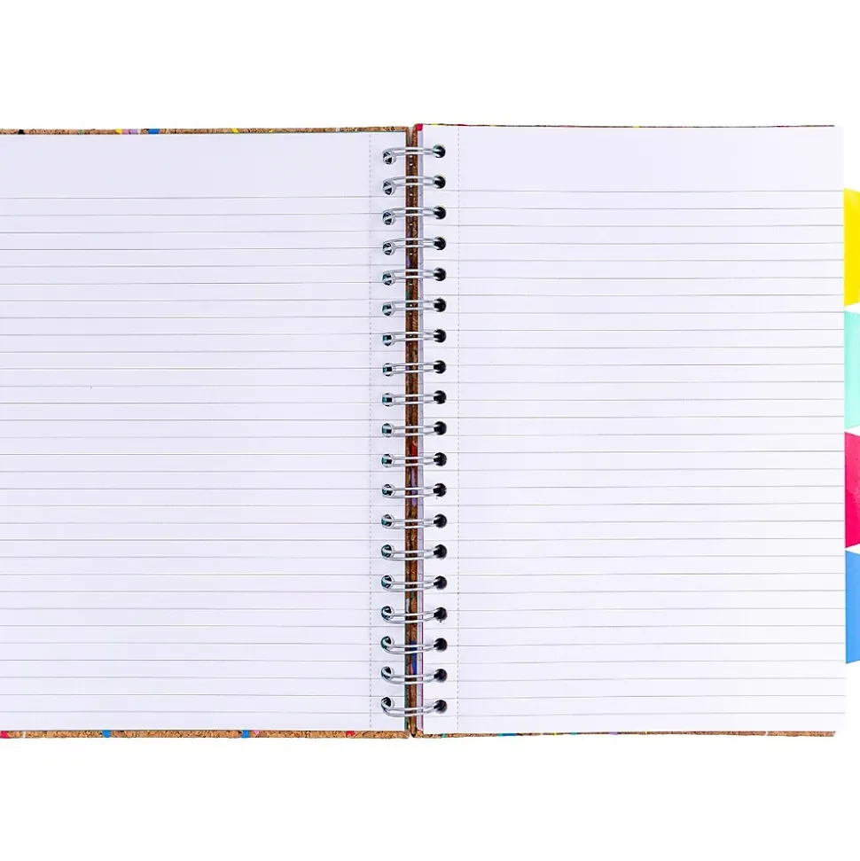 Pukka Pad Planet Project Book, 7.13" x 10.12", Wide-Ruled, 100 Sheets, Multicolor (9856-SPP)