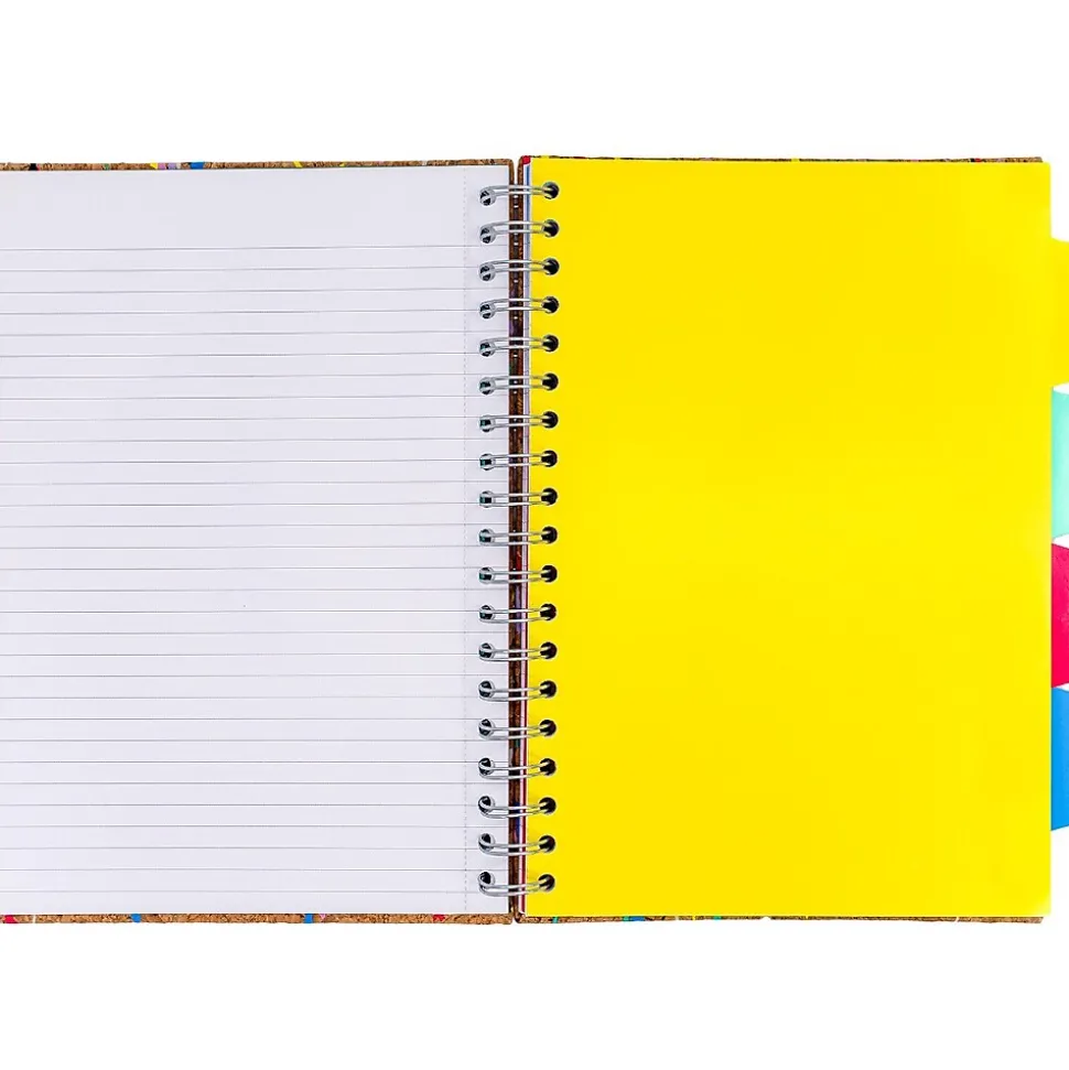 Pukka Pad Planet Project Book, 7.13" x 10.12", Wide-Ruled, 100 Sheets, Multicolor (9856-SPP)