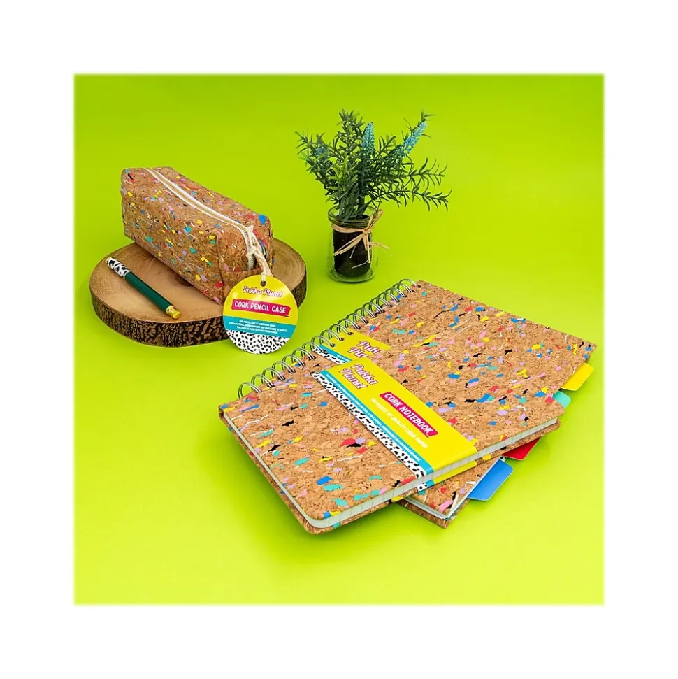 Pukka Pad Planet Softcover Notebook, 5.31" x 8.46", Wide-Ruled, 80 Sheets, Multicolor (9855-SPP)