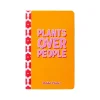 Pukka Pad Plants Over People Notebook, 5.28" x 8.46", Wide-Ruled, 96 Sheets, Orange (9705-SPP)