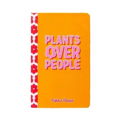 Pukka Pad Plants Over People Notebook, 5.28" x 8.46", Wide-Ruled, 96 Sheets, Orange (9705-SPP)