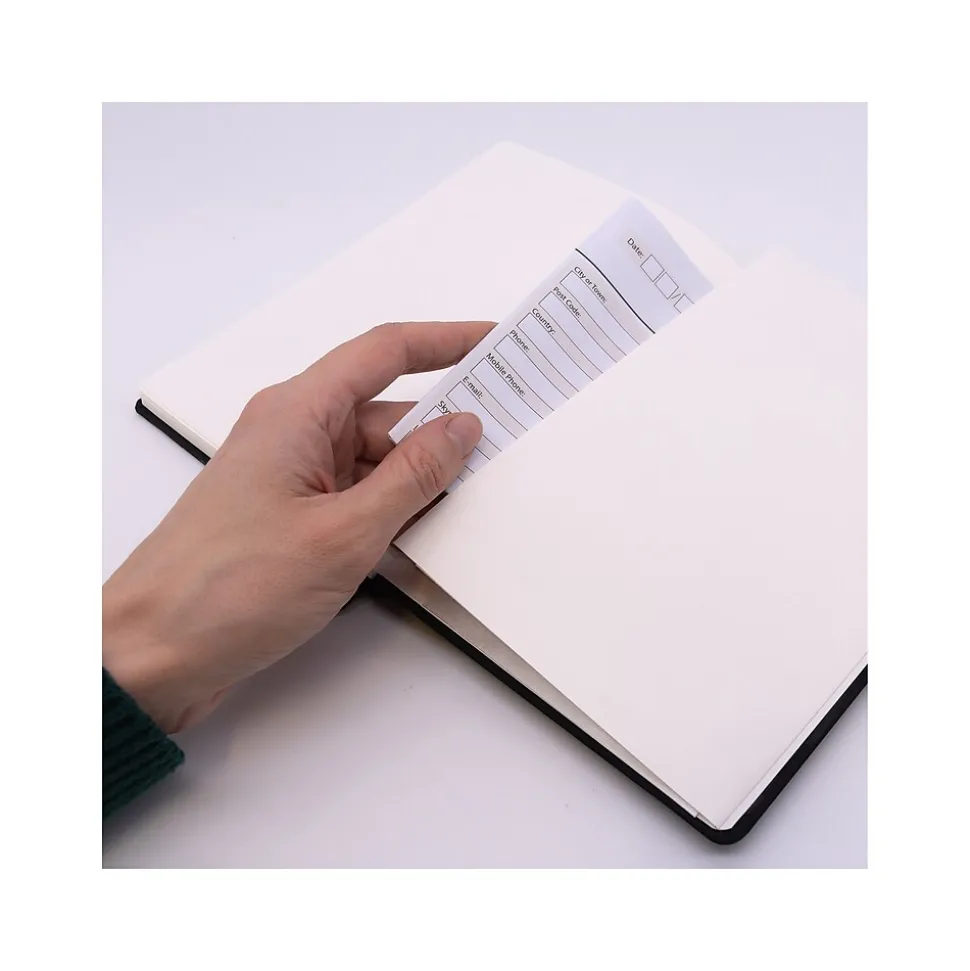 Pukka Pad Professional Notebooks, 5.11" x 8.2", College Ruled, 96 Sheets, Black (9940-SIG)