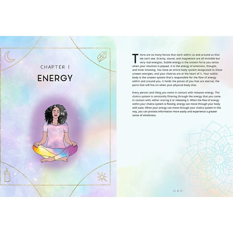 Quarto The Zenned Out Soul Discovery Wellness & Spirituality Guided Journal, Hardcover, 6.27" x 8.25", College Ruled, 160 Pages