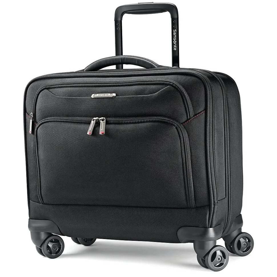 Samsonite Xenon 3 Polyester Rolling Laptop Bag, Black (89438-1041)