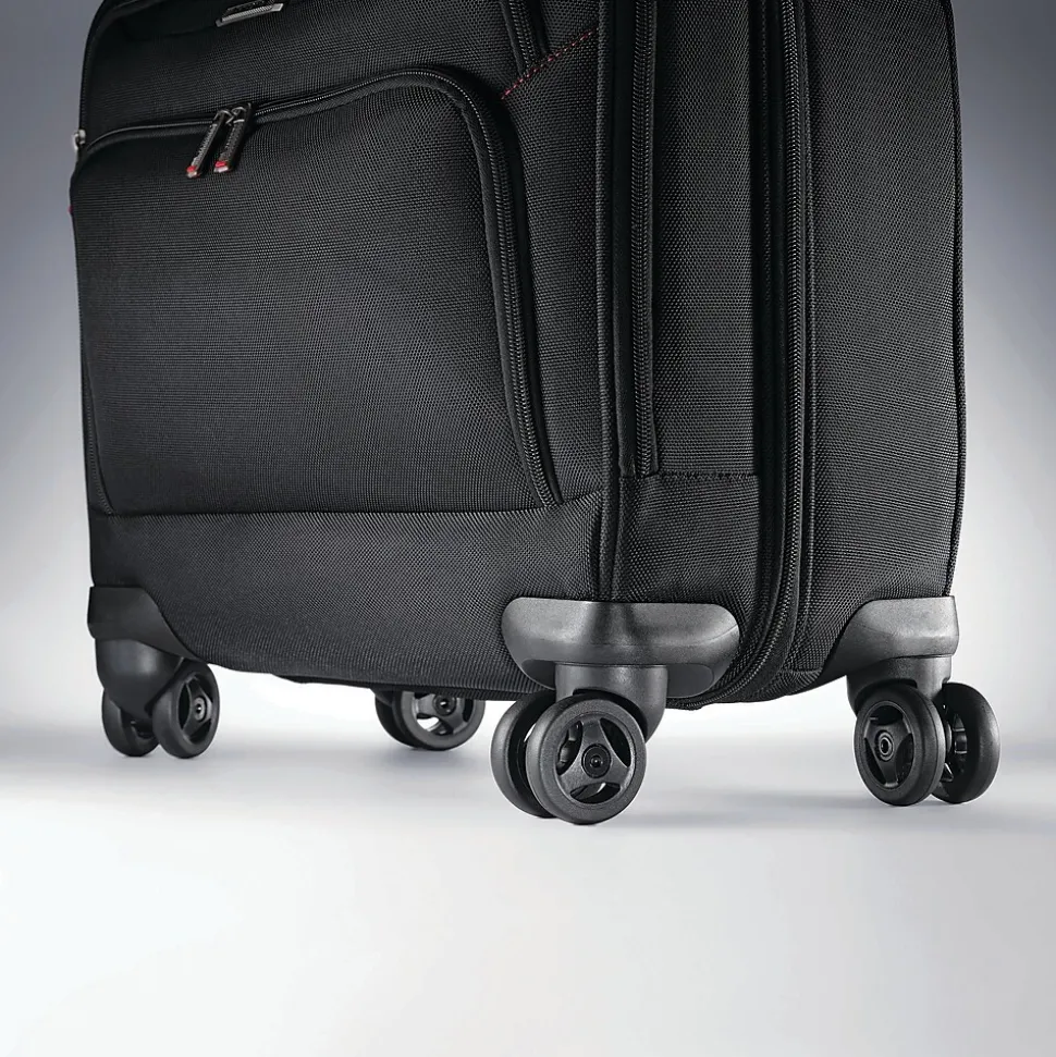 Samsonite Xenon 3 Polyester Rolling Laptop Bag, Black (89438-1041)