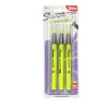 Sharpie Clear View Highlighter, Chisel Tip, Yellow, 3/Pack (1950745/2128217)