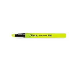 Sharpie Clear View Highlighter, Chisel Tip, Yellow, 3/Pack (1950745/2128217)