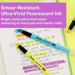 Sharpie Clear View Highlighter, Chisel Tip, Assorted, 8/Pack (1971843)