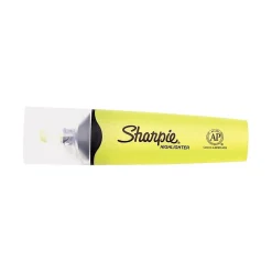 Sharpie Clear View Tank Highlighter, Chisel Tip, Yellow, Dozen (2128227/1897847)