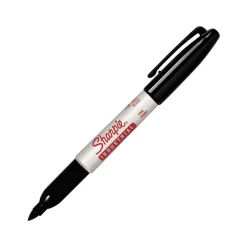 Sharpie Industrial Permanent Marker, Fine Tip, Black (13601A)