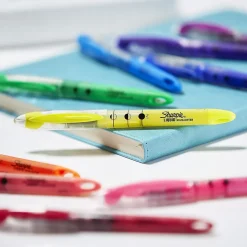 Sharpie Liquid Highlighter, Chisel Tip, Assorted, 10/Pack (24415PP)