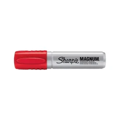 Sharpie Magnum Permanent Marker, XL Chisel Tip, Red (44002)