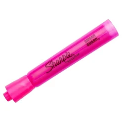 Sharpie Tank Highlighter, Chisel Tip, Pink, Dozen (25009)