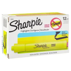 Sharpie Tank Highlighter, Chisel Tip, Yellow (25025)