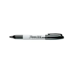 Sharpie T.E.C. Permanent Marker, Fine Tip, Black (13401)