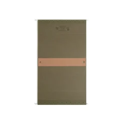 Smead 100% Recycled Hanging File Folders, 2" Expansion, Letter Size, Standard Green, 25/Box (65090)
