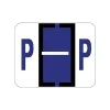 Smead BCCR Labels File Folder Label, P, Violet, 500 Labels/Pack (67086)