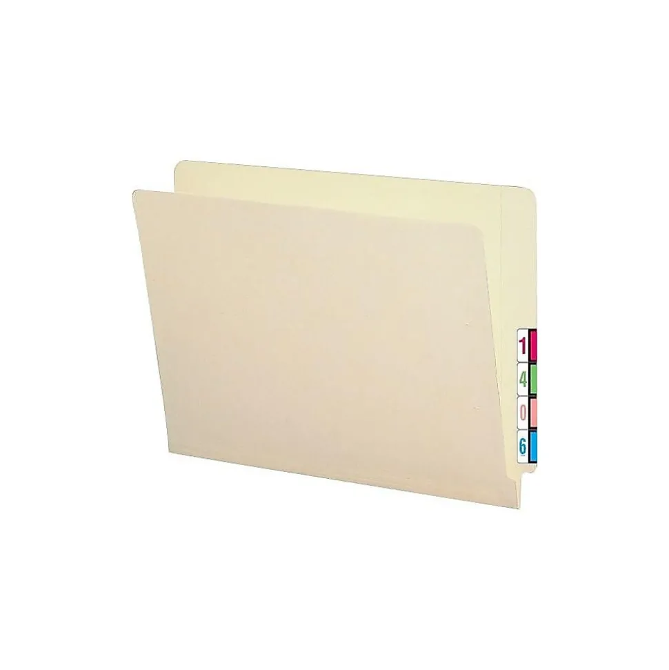 Smead BCCRN Color Coded Numeric Labels, 0, Pink, 500/Roll (67370)