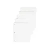 Smead Blank Dividers, 5-Tab, White, 20 Sets/Box (89415)