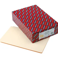 Smead Extended End-Tab File Folders, Legal Size, Manila, 100/Box (27250)