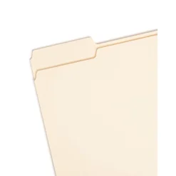 Smead File Folder, 1/3-Cut Tab, Letter Size, Manila, 100/Box (10331)