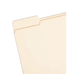 Smead File Folder, 1/3-Cut Tab, Letter Size, Manila, 100/Bx (10338)