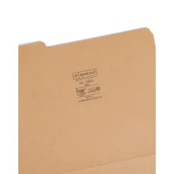 Smead File Folder, 1/3-Cut Tab, Letter Size, Kraft, 50/Box (10830)