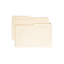 Smead File Folder, 1/2-Cut Tab, Legal Size, Manila, 100/Box (15320)