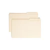 Smead File Folder, Reinforced 2/5-Cut Tab Right Position, Legal Size, Manila, 100/Box (15386)