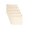 Smead File Folders, A-Z Index, Reinforced 1/5-Cut Tab, Letter Size, Manila, 25/Set (11777)