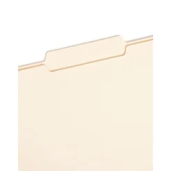 Smead File Folders, 1/3-Cut Tab, Center Position, Legal Size, Manila, 100/Box (15332)