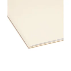 Smead File Folders, Reinforced 2/5-Cut Tab, Letter Size, Manila, 100/Box (10376)