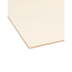 Smead File Folders, Reinforced 2/5-Cut Right Position, Guide Height, Letter Size, Manila, 100/Box (10386)