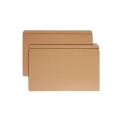 Smead Heavy Duty Straight Cut Tab File Folder, Legal Size, Kraft, 100/Box (15710)