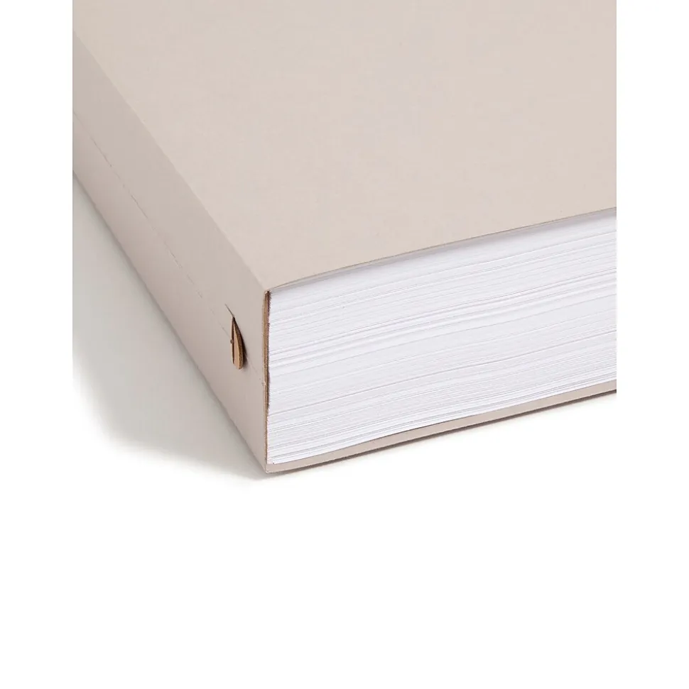 Smead Heavy Duty TUFF Hanging File Folders with Easy Slide™ Tab, 1/3 Cut, Legal Size, Steel Gray, 18/Box (64340)