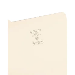 Smead Indexed File Folder Set, Daily (1-31) Folders, Reinforced 1/5-Cut Tab, Letter Size, Manila, 31 per Set (11769)