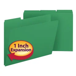 Smead Pressboard File Folders, 1/3-Cut Tab, 1